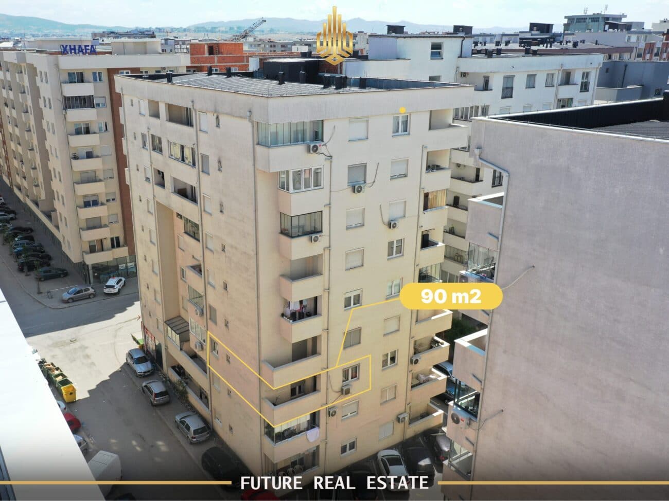Banesë në SHITJE – 2 dhoma gjumi – Rr.Hjrullah Zymi – Fushë Kosovë – MAB Projekt. 2