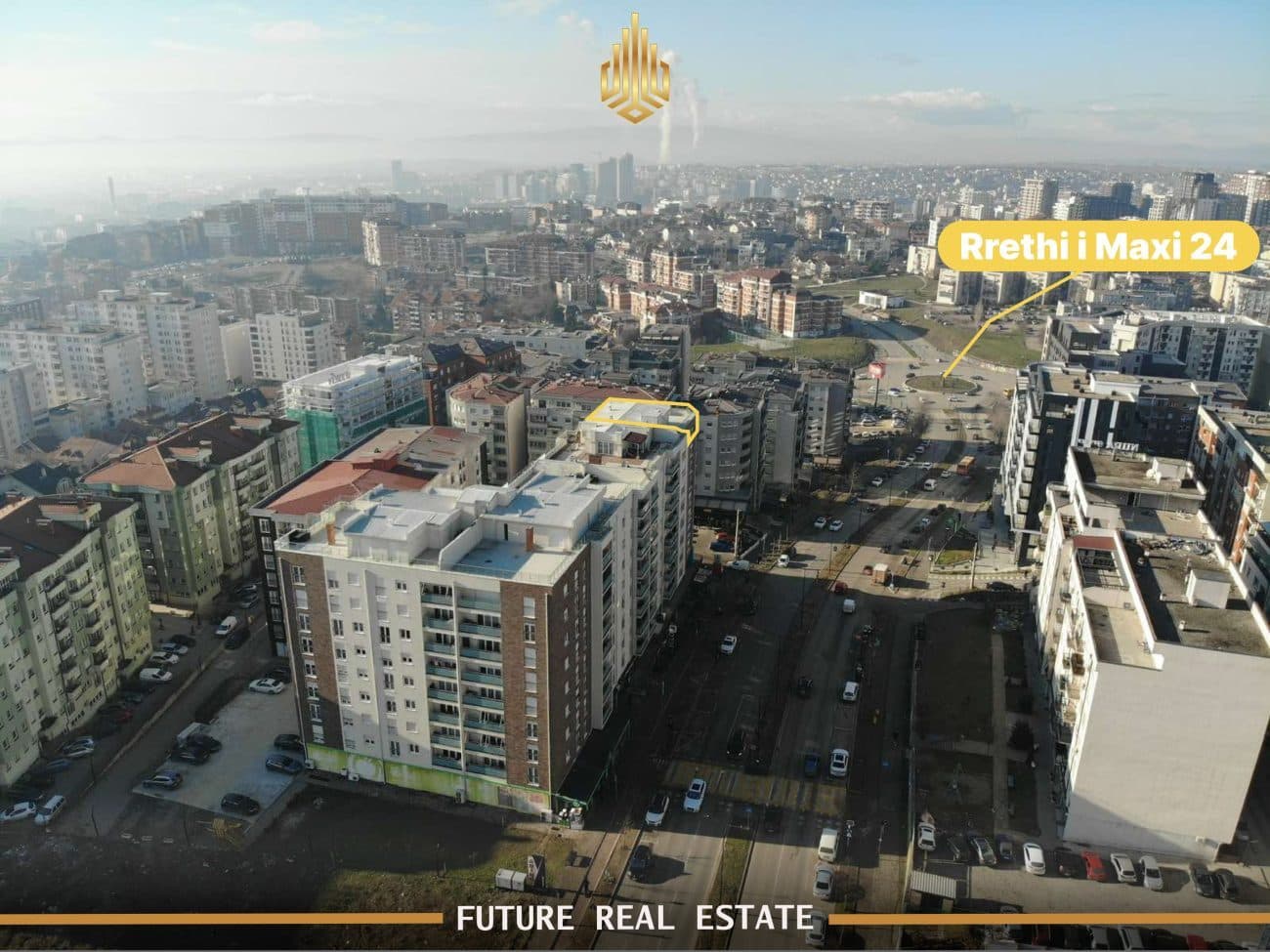 📍 Penthouse / Duplex në SHITJE – 3 dhoma gjumi – Prishtinë – Rruga C – Dino 3