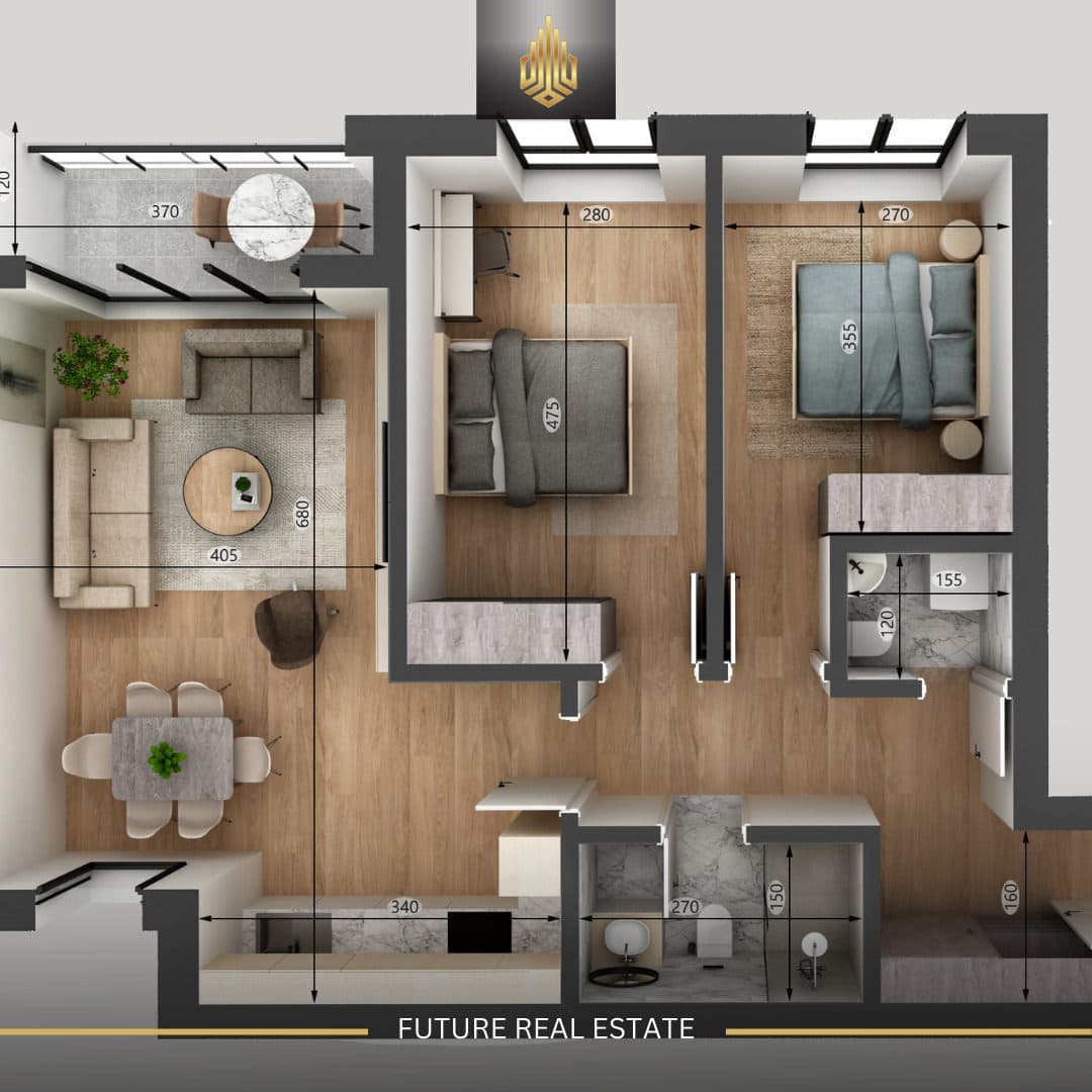 Banesë në SHITJE/87.55m² 2