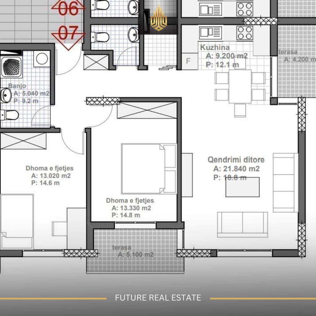 Banesë në SHITJE/95m²