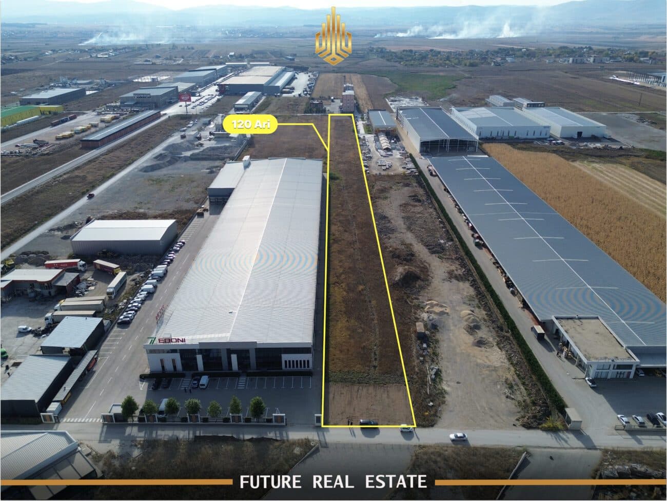 OFERTË EKSKLUZIVE – Tokë në SHITJE – 120 ari – Suhadoll – afër Prishtina Mall.