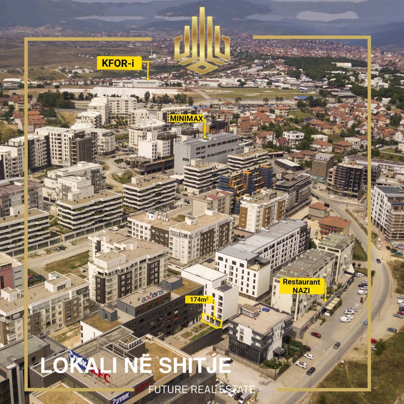 Lokali në SHITJE/174m²