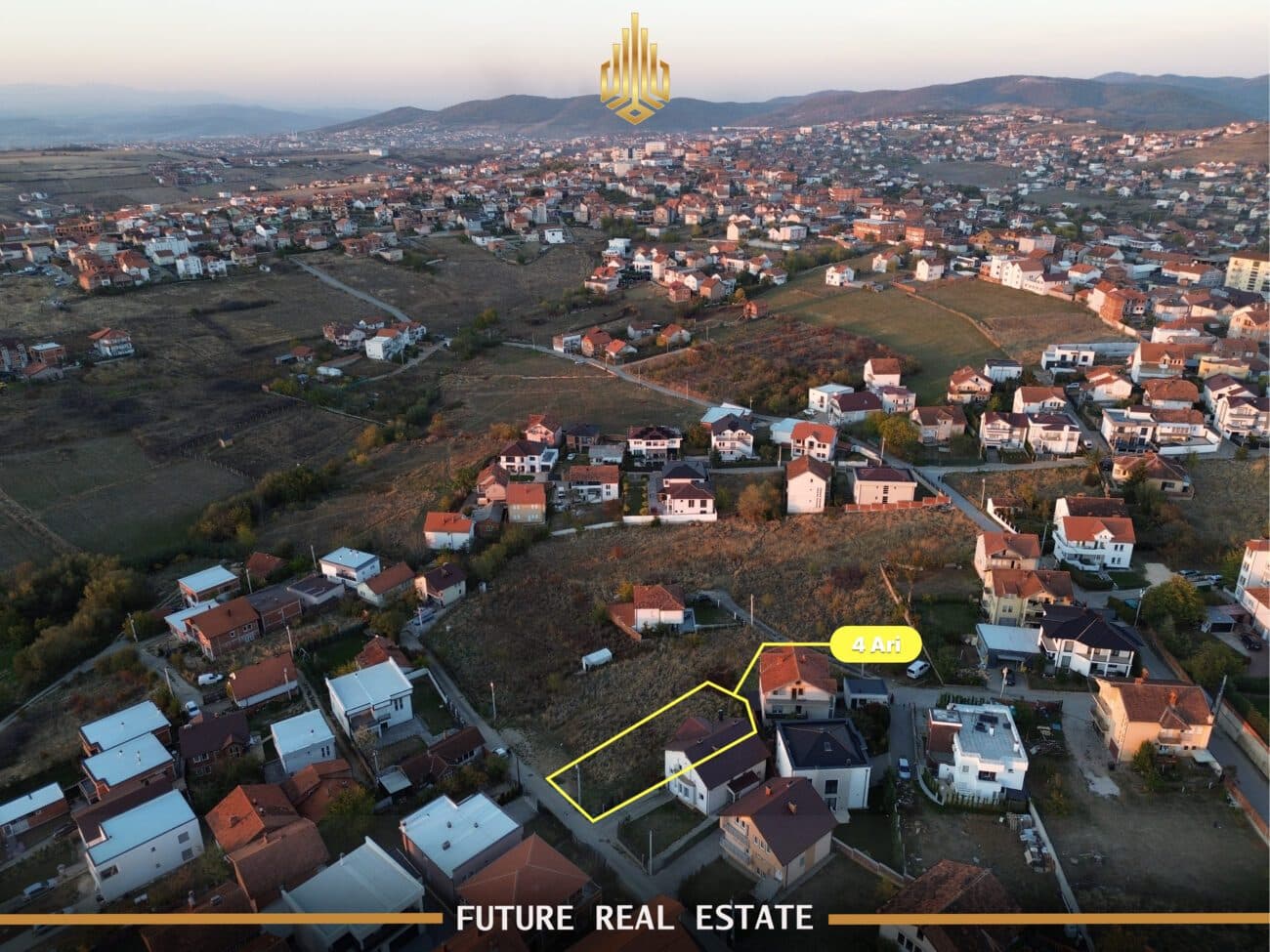 Parcelë në SHITJE – 4 Ari – Kodra e Trimave, afër Shkollës së Herticëve 2