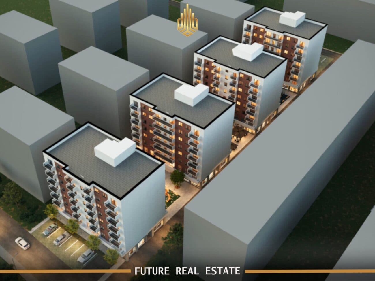 Banesë në SHITJE – 2 dhoma gjumi – Fushë Kosovë – kompleksi Rina Residence ndërtues Qami Construction 3