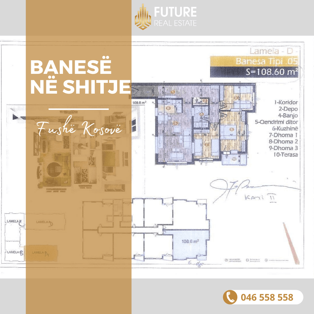 Banesë në SHITJE/108.60m²