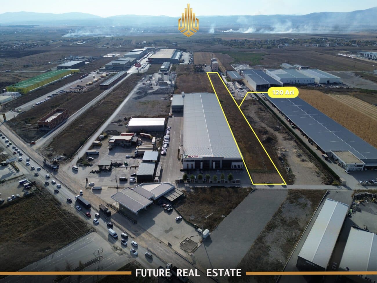 OFERTË EKSKLUZIVE – Tokë në SHITJE – 120 ari – Suhadoll – afër Prishtina Mall. 2