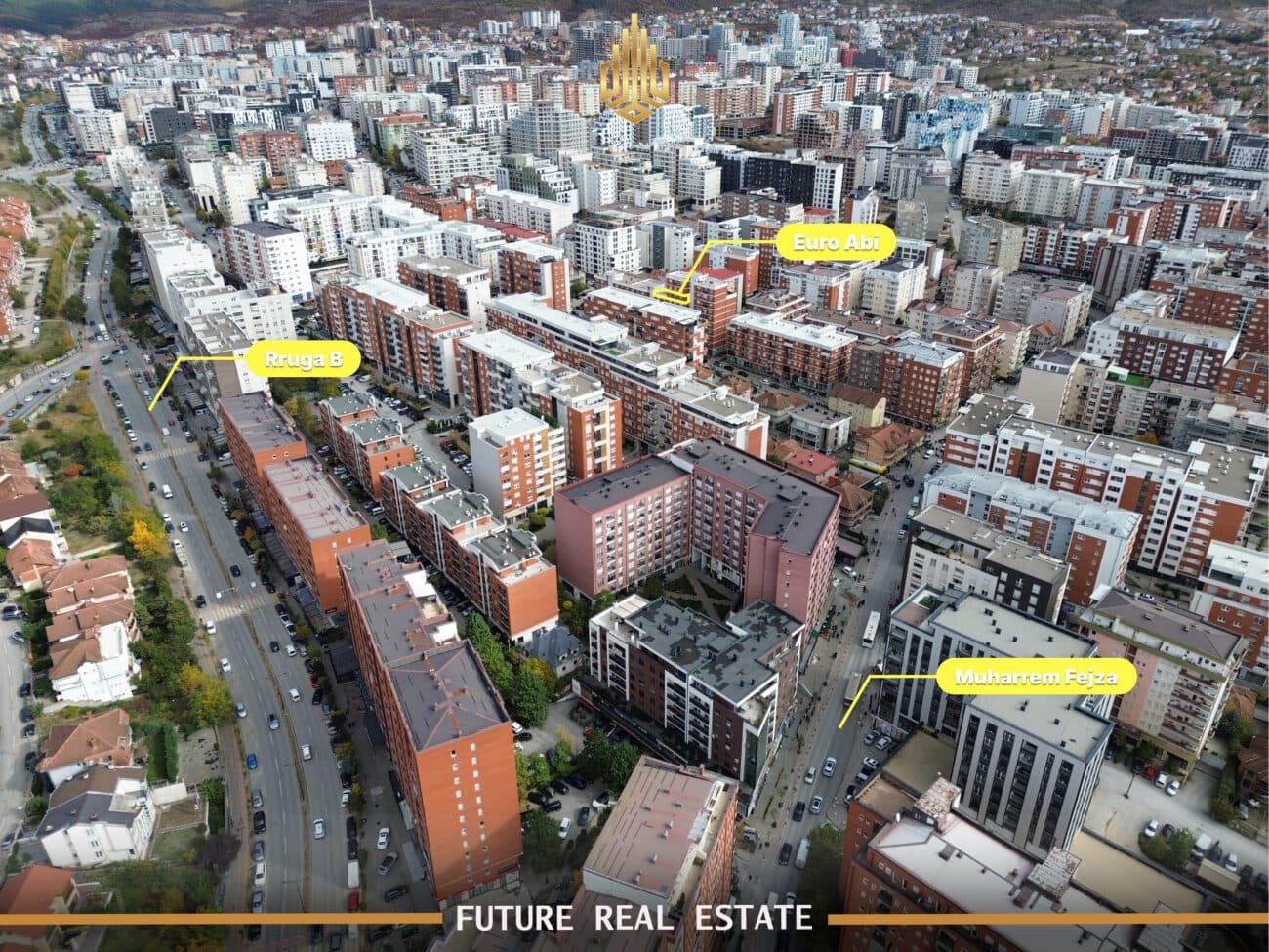 Banesë në SHITJE – Prishtinë – 2 dhoma gjumi – Lagjja e Spitalit – Rruga Muharrem Fejza – Euro ABI.