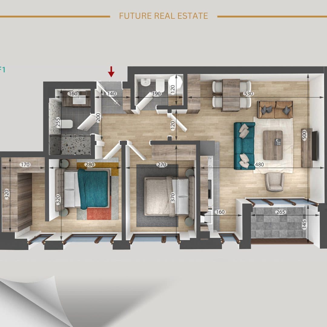 Banesë në SHITJE/81.15m² 2
