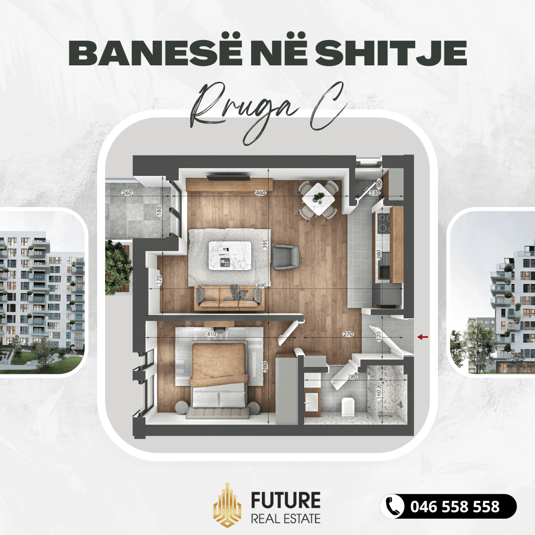 Banesa në SHITJE/57.83m²