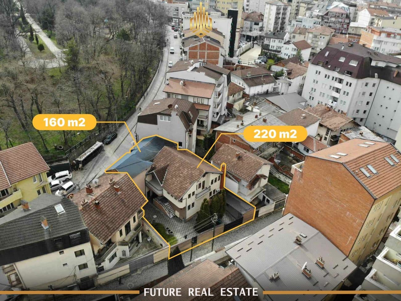 2 Shtëpi në SHITJE – Prishtinë – Afër Parkut të Qytetit – Rr. Hamez Jashari dhe Rr. Mustafa Kruja 2