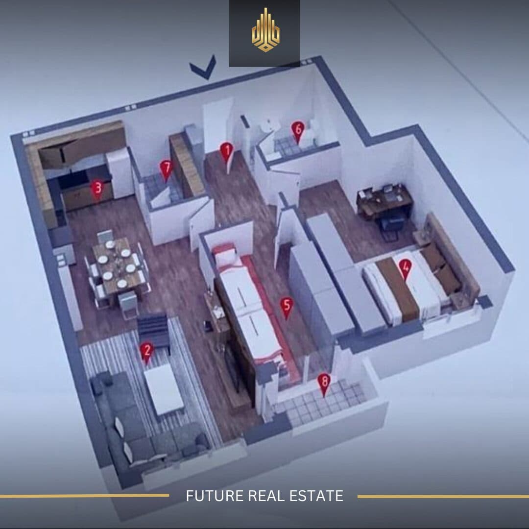 Banesë në SHITJE/88.6m² 3