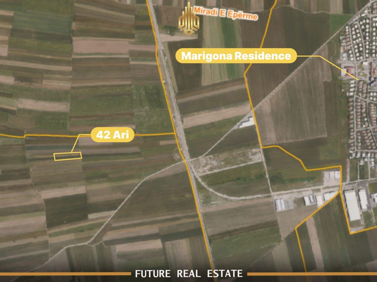 Tokë në SHITJE – Prishtinë afër Lagjes Marigona Residence.