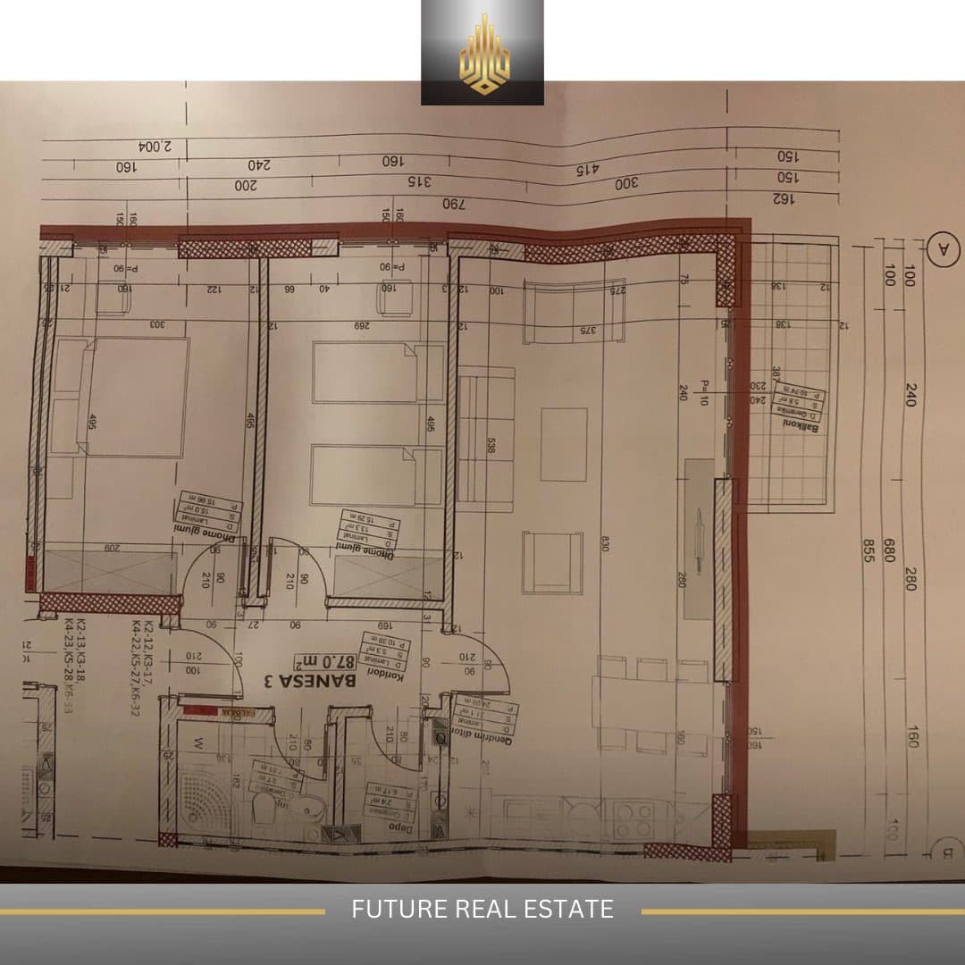 Banesë në SHITJE/87m²