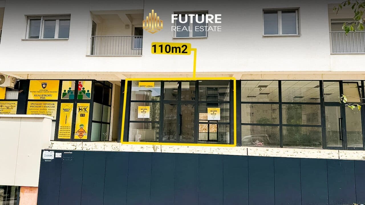 Lokal me QERA/SHITJE-110m² 2