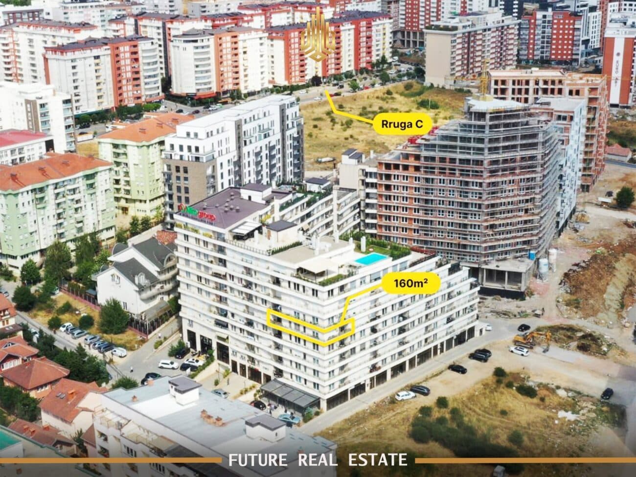 Banesë e jashtëzakonshme në Rrugën B me sipërfaqe prej 160m²