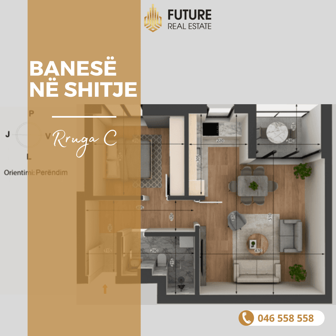 Banesë në SHITJE/63.09m²