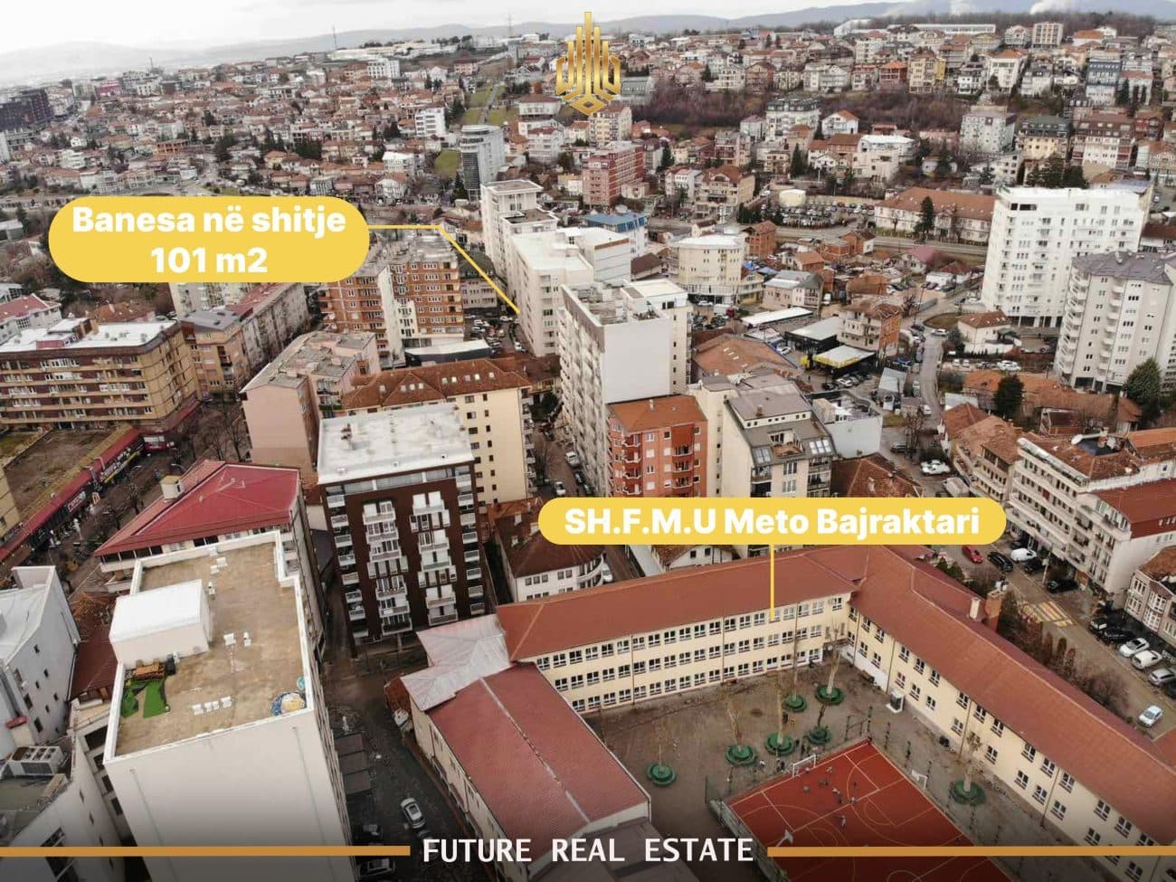 Banesë në SHITJE – 2 dhoma gjumi – Prishtinë – Te Qafa
