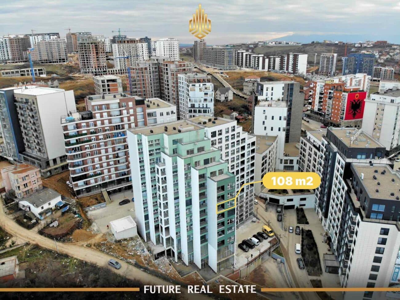 📍 Banesë në #SHITJE – 3 dhoma gjumi – Prishtinë – Lagjja Prishtina e Re – Kompleksi Park Residence