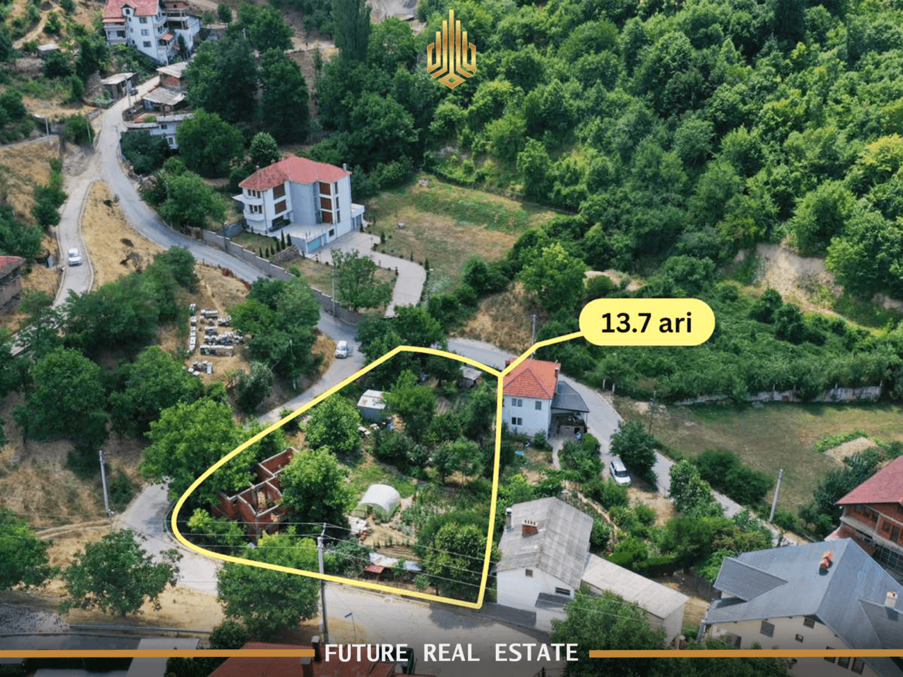 Ofrohet për #shitje Toka (Trualli) me sipërfaqe 13.7 ari. Toka gjendet në Prishtinë - Sofali. 2