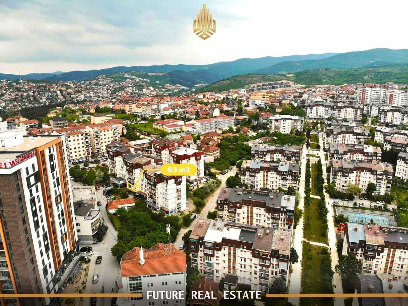 Banesë në SHITJE – Prishtinë – Bregu i Diellit – Banesat e Bardha