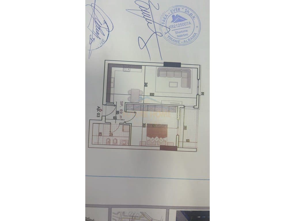 Shitet, Apartament 1+1, Paskuqan "Monark Residence", Tiranë. 3