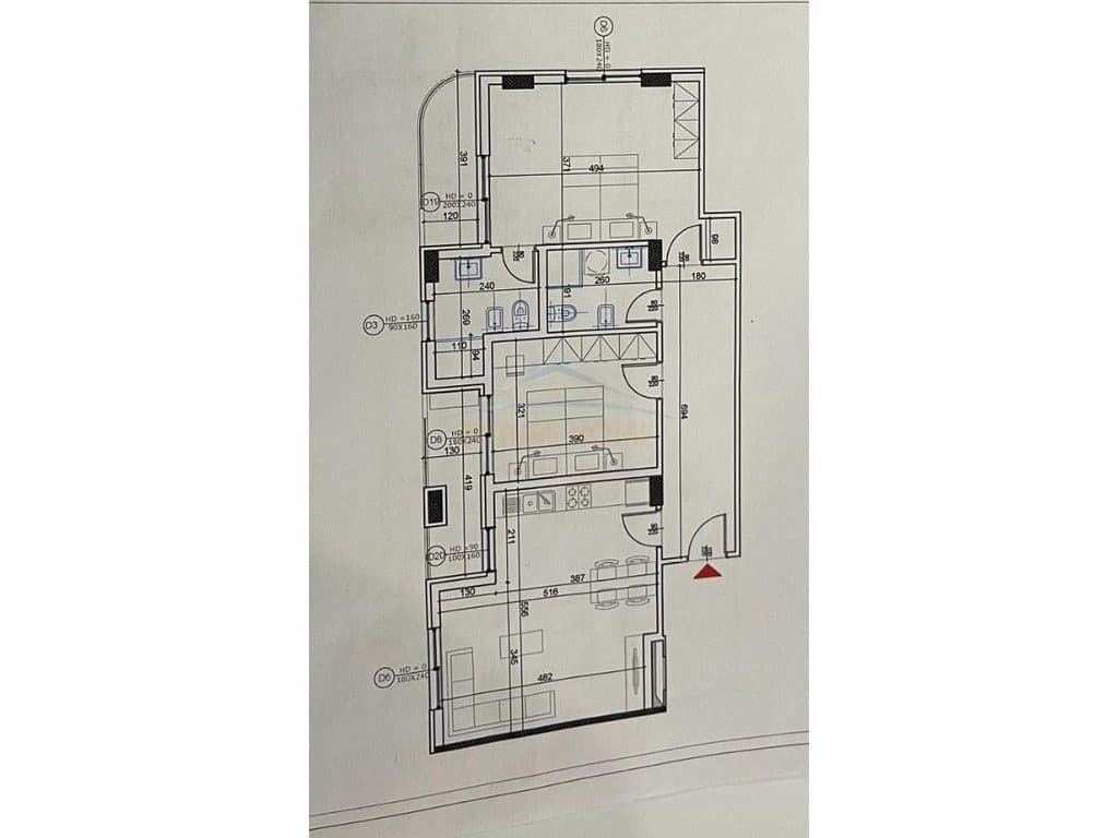 Shitet, Apartament 2+1, Liqeni i Thatë, Tiranë. 3