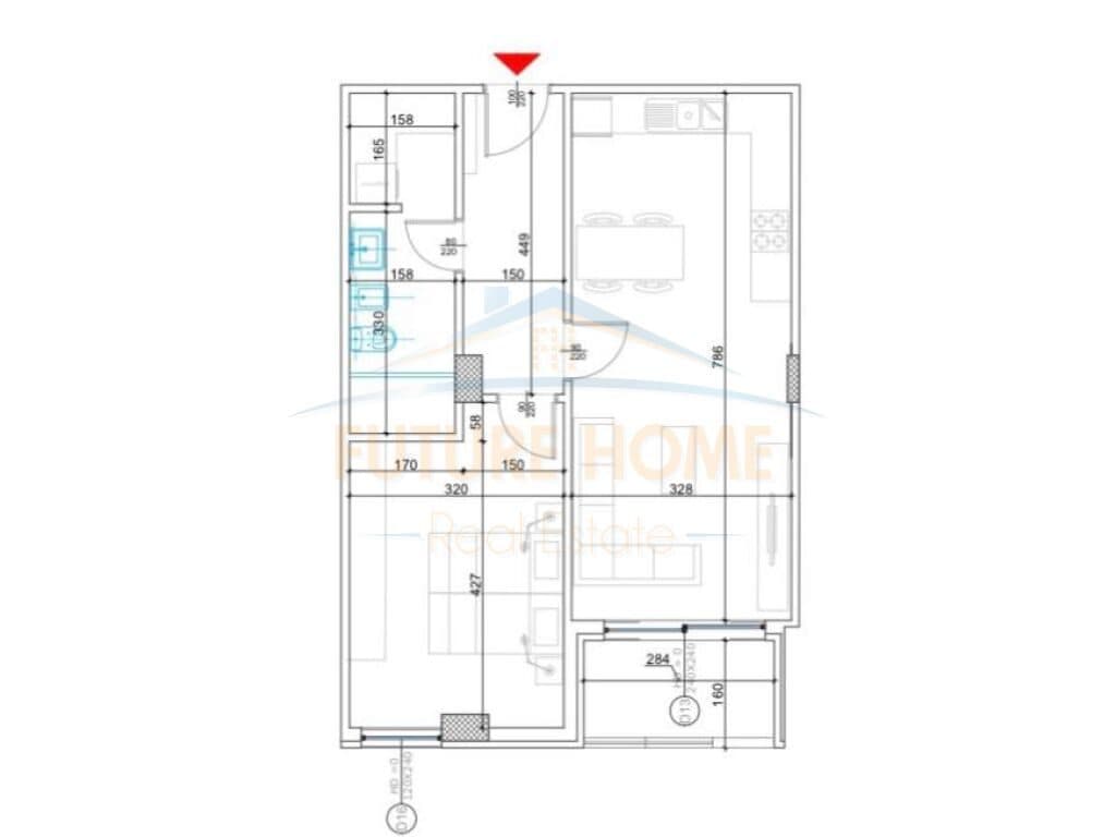 Shitet, Apartament 1+1, Liqeni i Thate 3