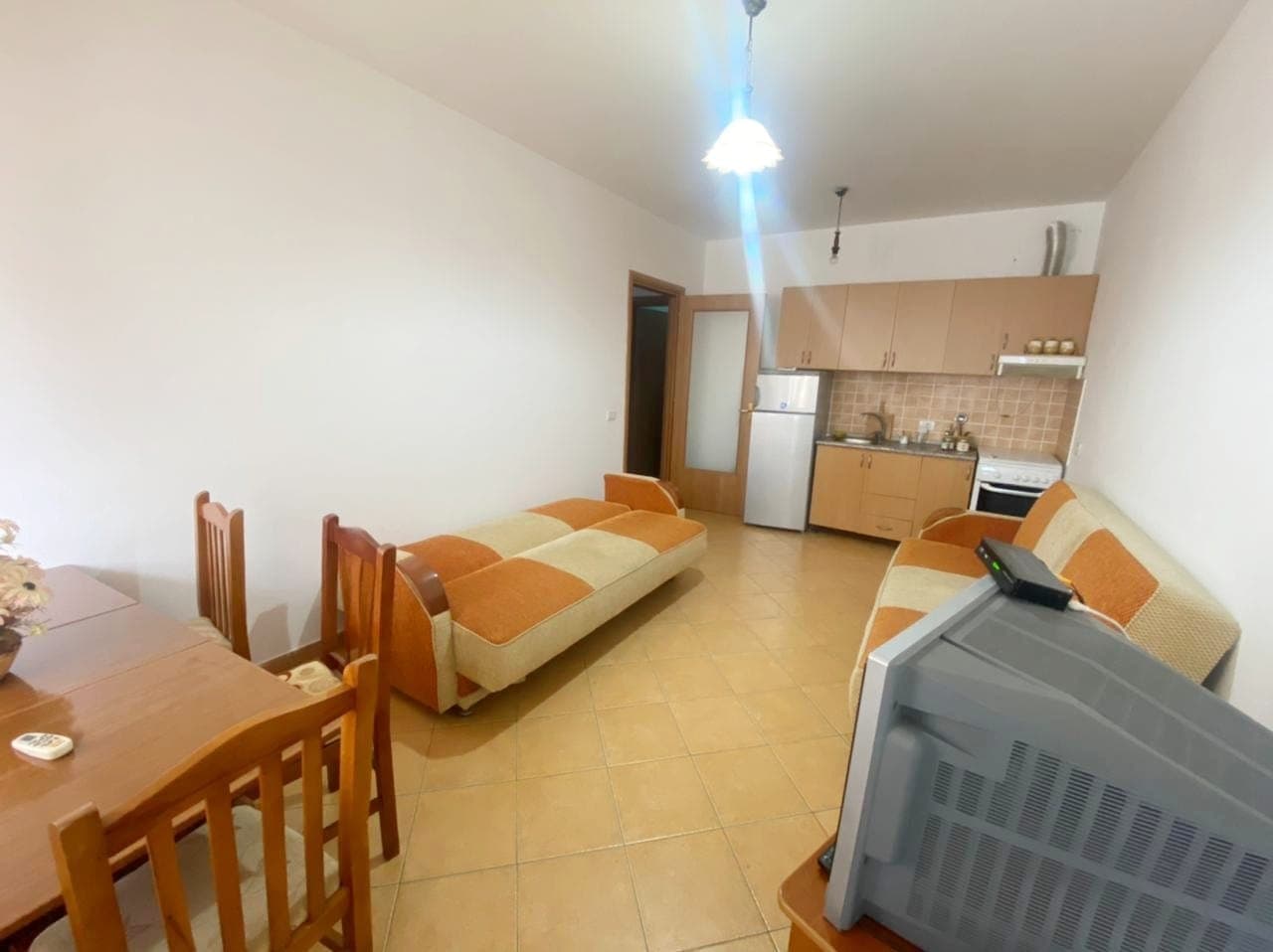SHITET APARTAMENT 1+1 PRANE MIAMI BEACH 2,GOLEM,DURRES.