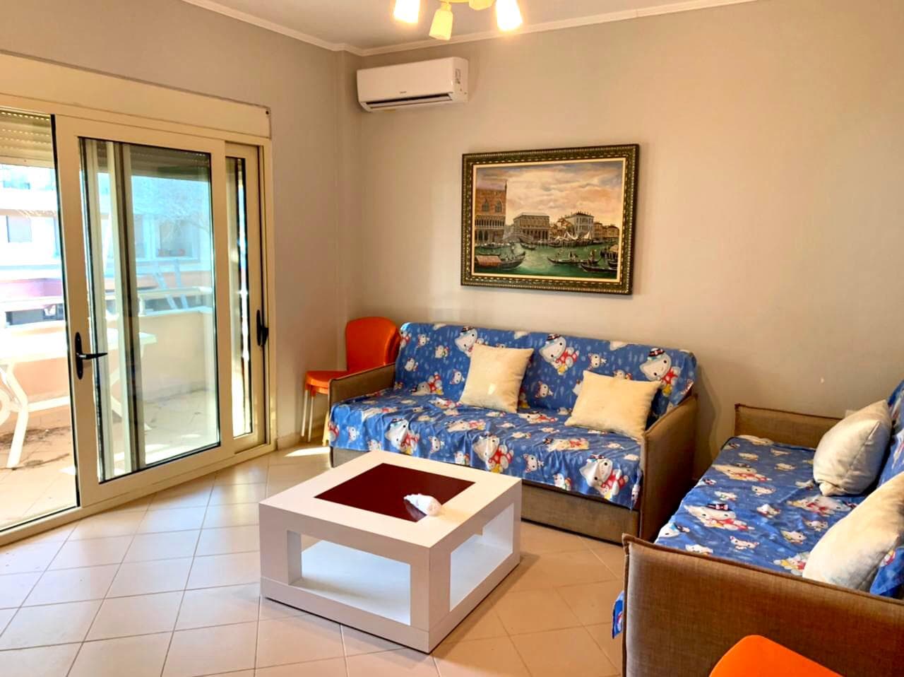 SHITET APARTAMENT 1+1 ME PAMJE NGA DETI PRANE MALIT TE ROBIT.