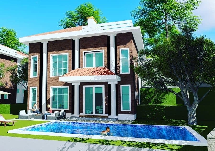 KOMPLEKS VILASH PER SHITJE NE BALLKONIN E PREZES,TIRANE!