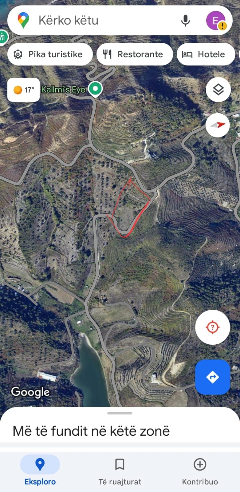 Shitet tokë 10.000 m² në Kallm, Durrës 1