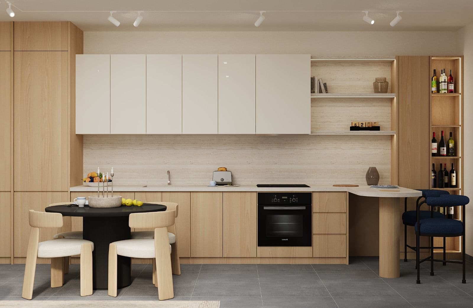 SHITET APARTAMENT 2+1 KOMPLEKSI LIBURNA, GOLEM 2