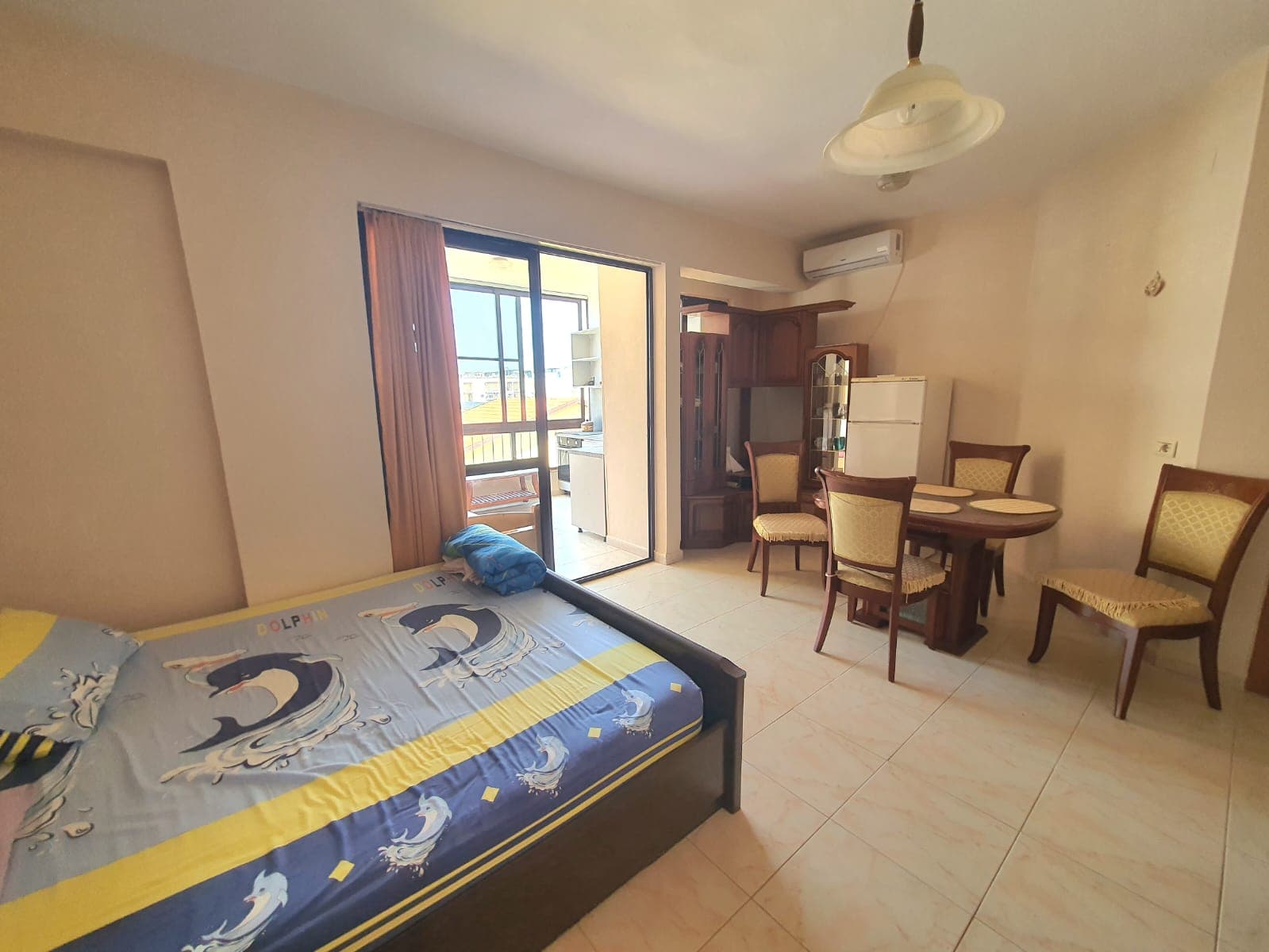 SHITET APARTAMENT 1+1 PRANE KOMPLEKSI VIENNA, GOLEM,DURRES.