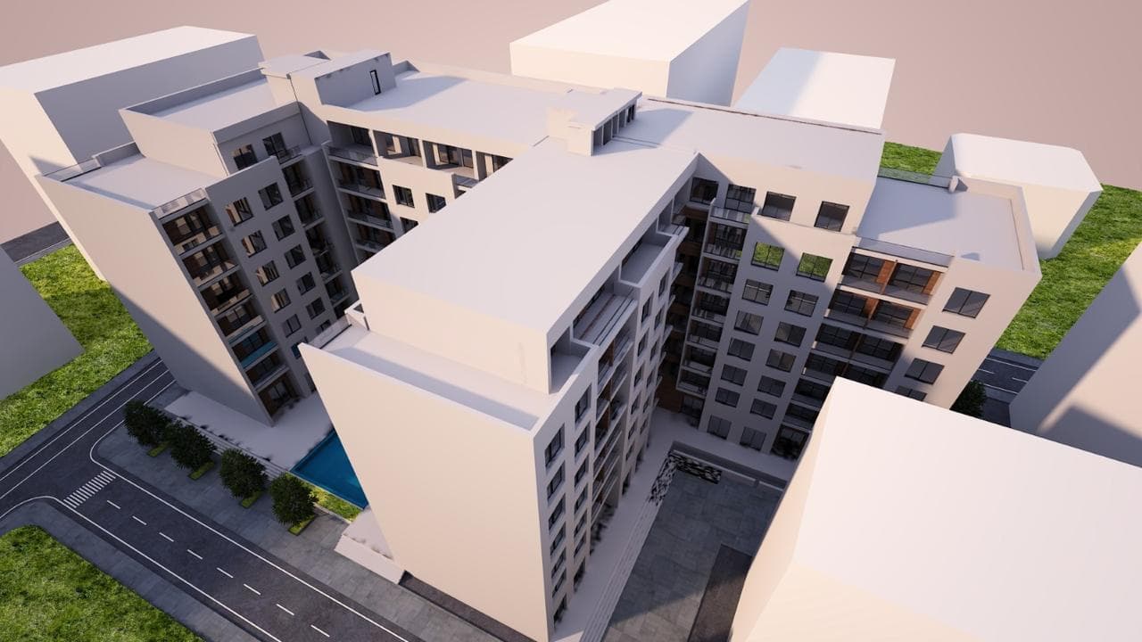 SHITET APARTAMENT 2+1 PRANE MIAMI 2, GOLEM 4