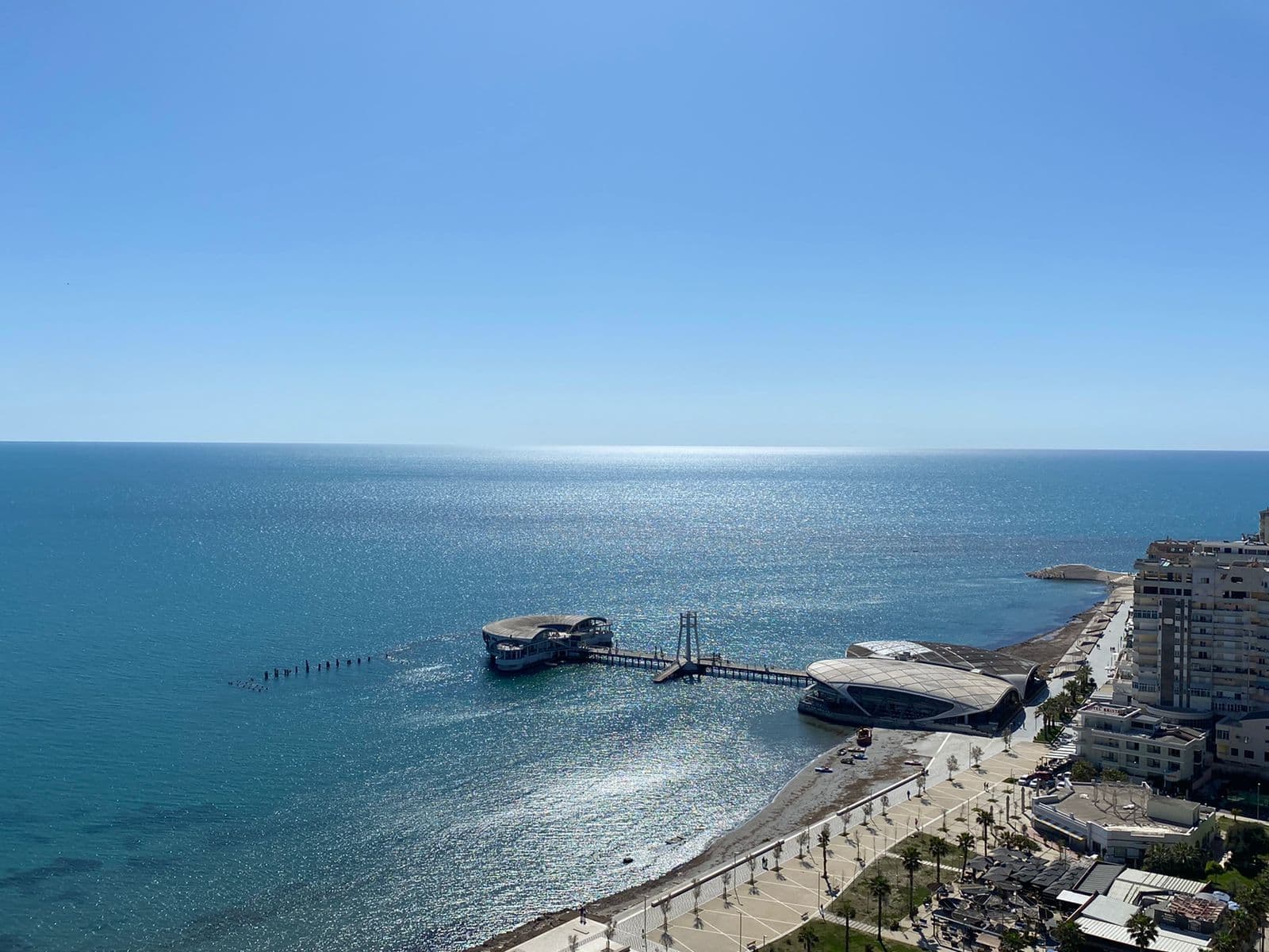 SHITET APARTAMENT 2+1+2 ME PAMJE NGA DETI, VOLLGA, DURRES.