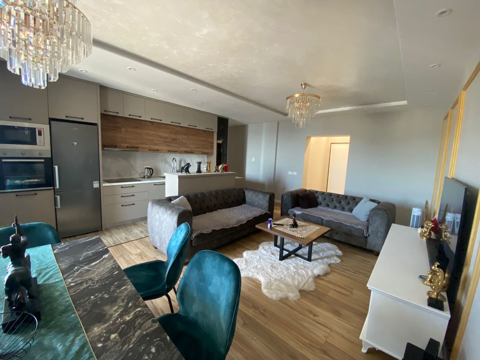 SHITET APARTAMENT 2+1+2 ME PAMJE NGA DETI, VOLLGA, DURRES. 3