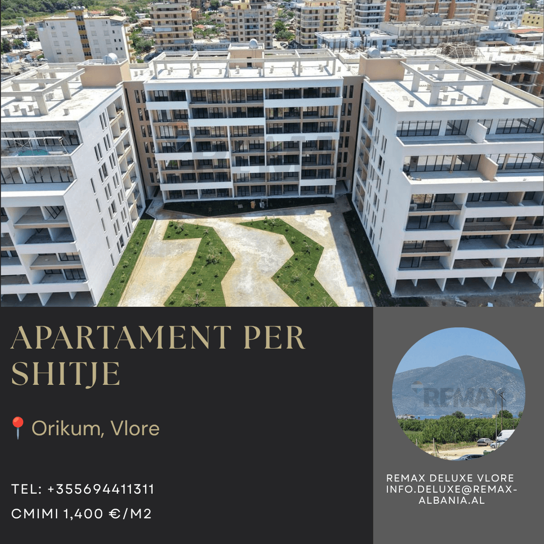 🏡 APARTAMENT 2+1 NË SHITJE – ORIKUM, VLORË