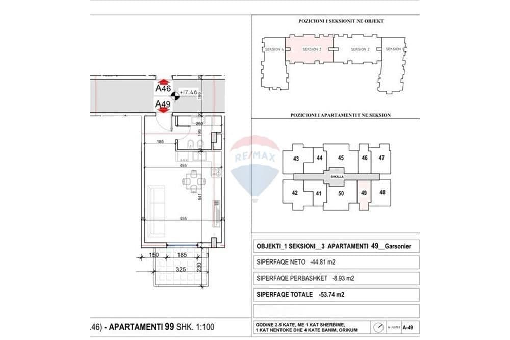 Apartament - Në Shitje - Rruga e Orikumit, Vlorë