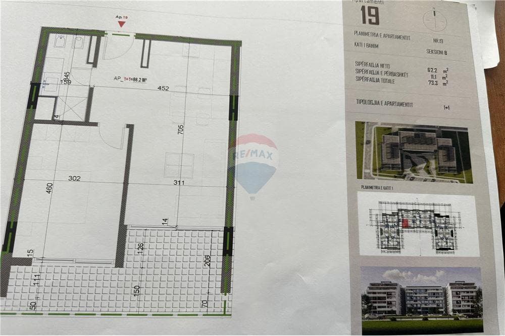 Apartamente 1+1 per Shitje në Orikum 4