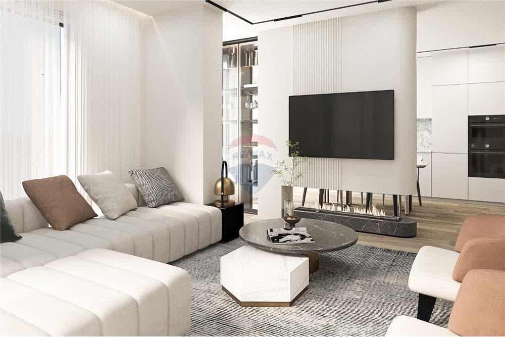 🚨 SUPER OKAZION – APARTAMENT 2+1+2 ME GARAZH DHE PAMJE TË PLOTË NGA DETI