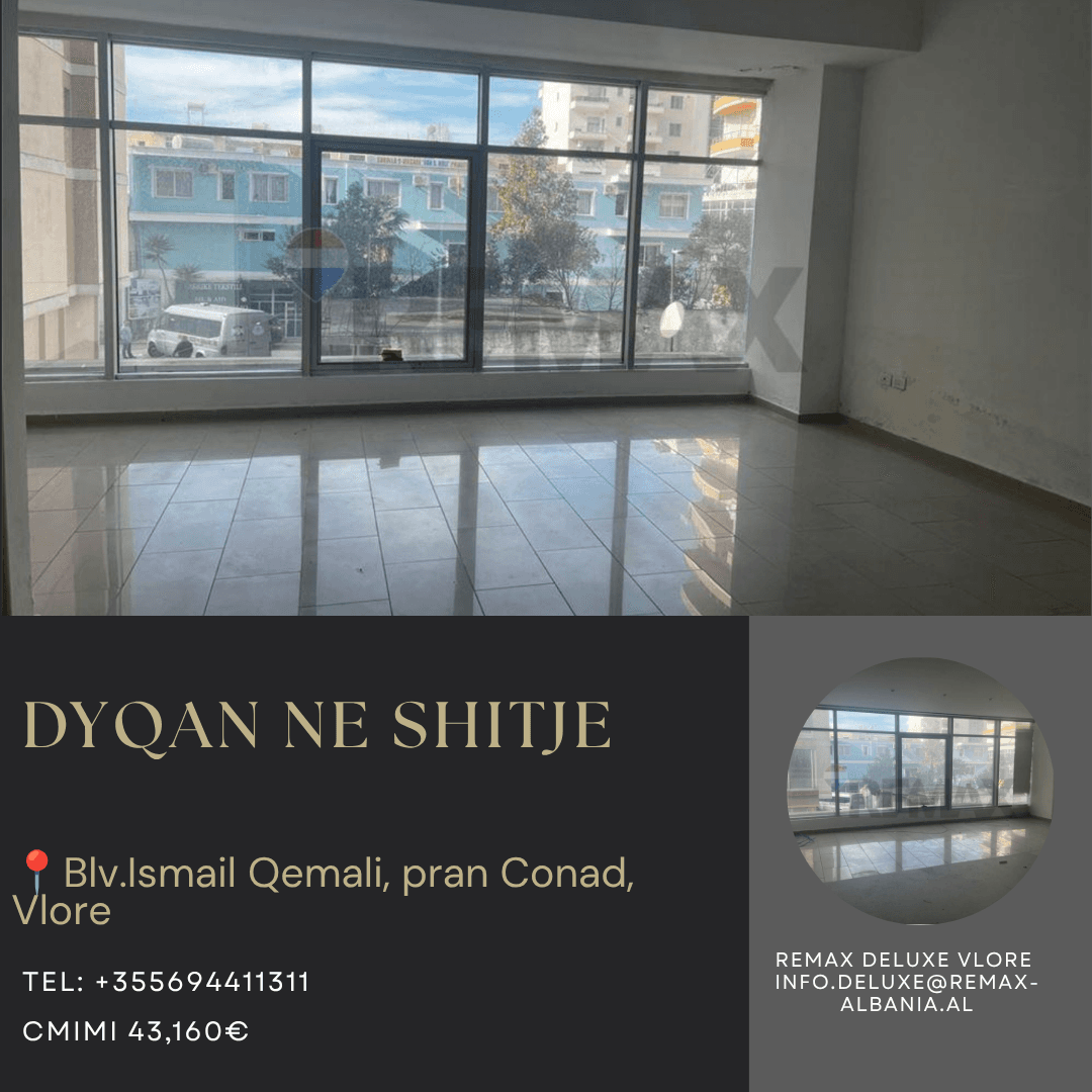🏢 AMBIENT KOMERCIAL PËR SHITJE – VLORË 🏢
