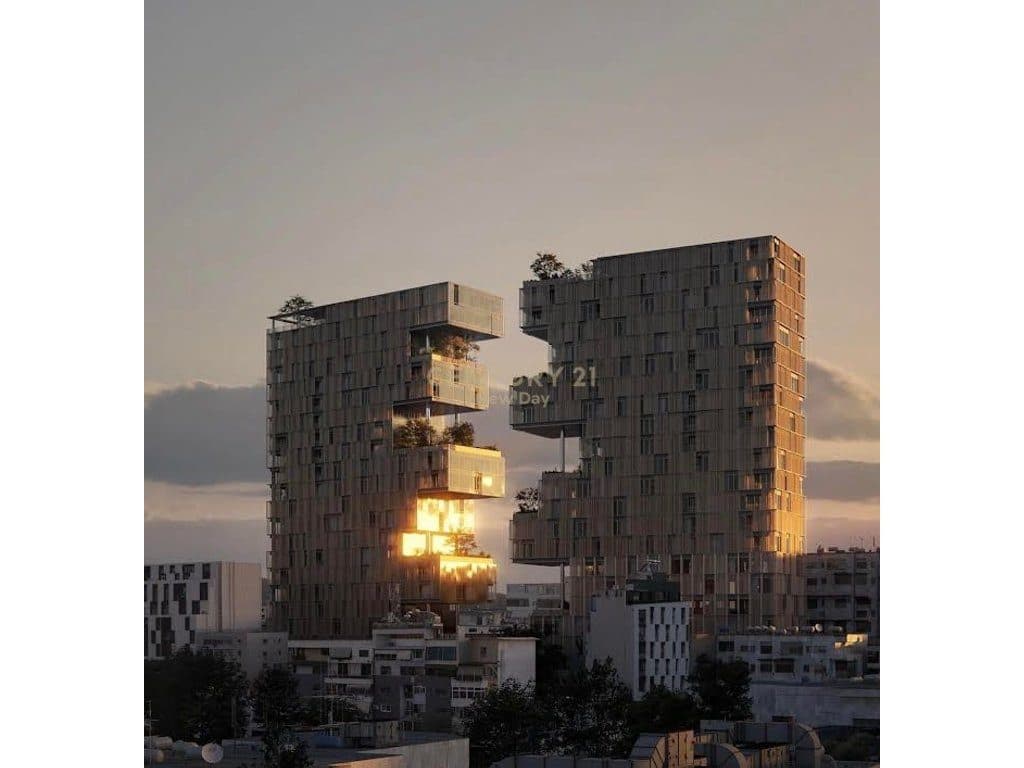 Ofrojme apartament per shitje te SPLIT TOWER ne Myslym Shyri. 4