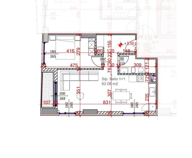 Tipologji Apartamentesh në Shitje 1+1 tek Ish Fusha e Aviacionit!