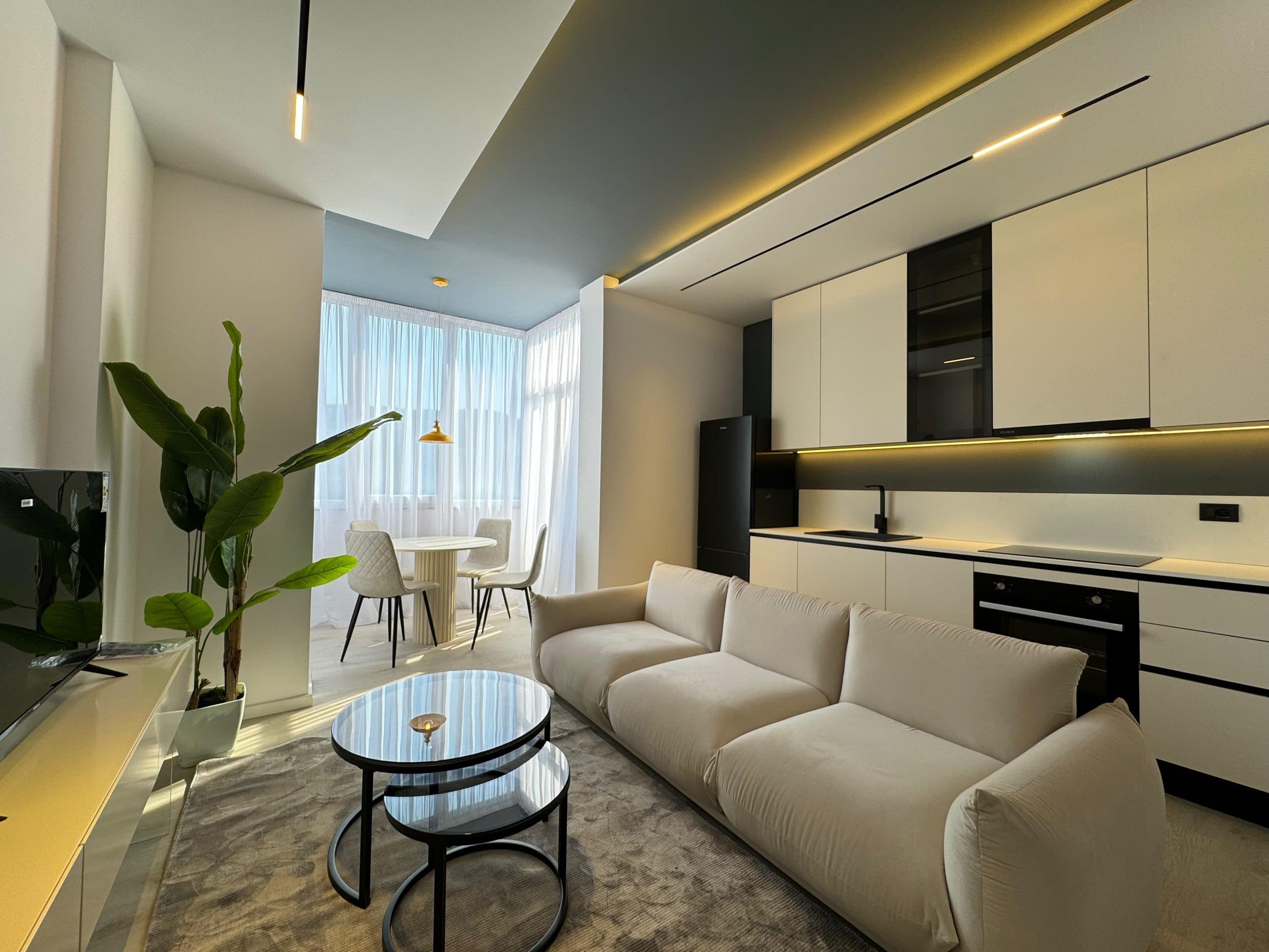 Apartament 1+1 modern për shitje tek Komuna e Parisit, me pamje të mrekullueshme të Kopshtit Botanik!