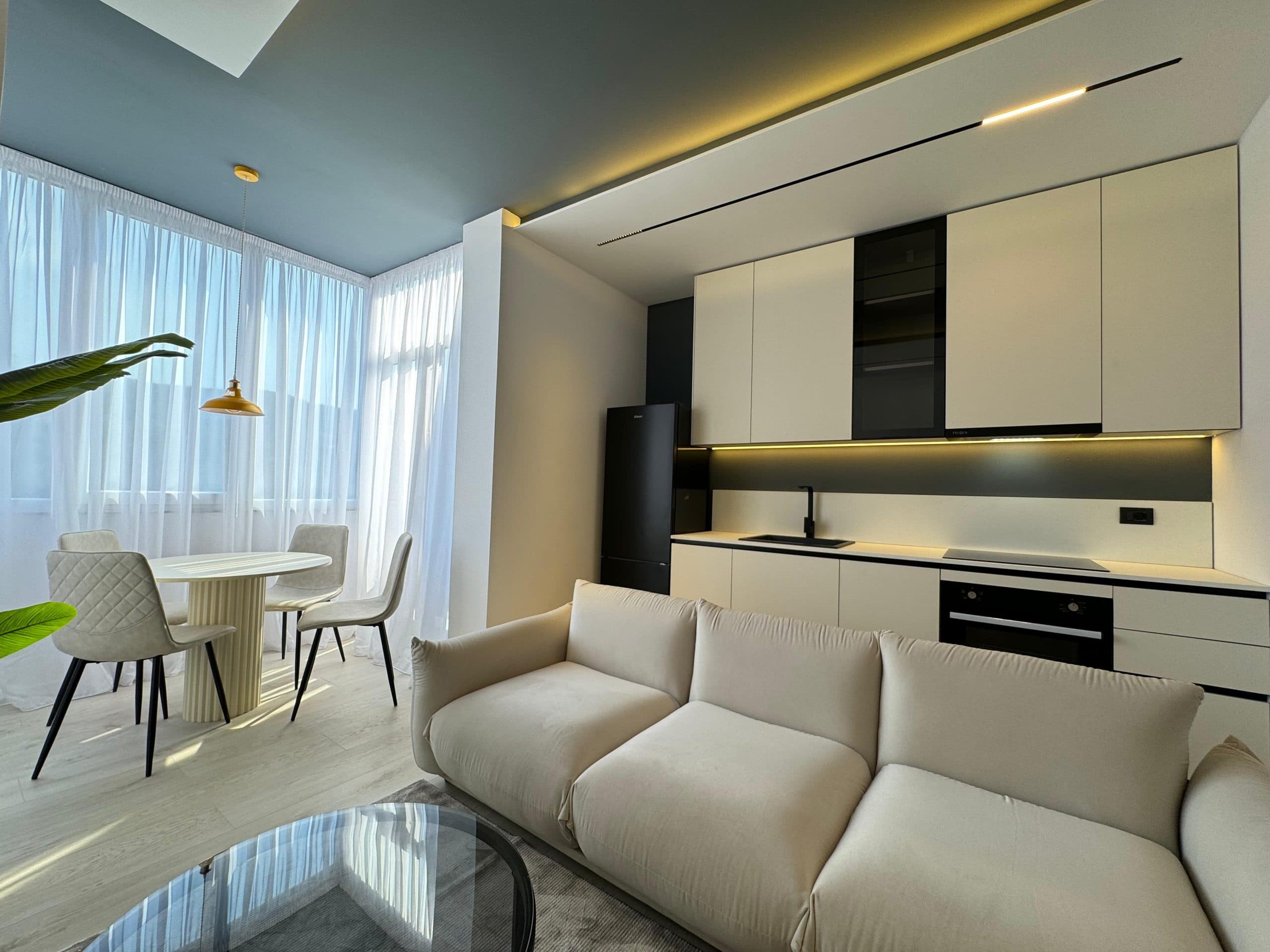 Apartament 1+1 modern për shitje tek Komuna e Parisit, me pamje të mrekullueshme të Kopshtit Botanik! 4