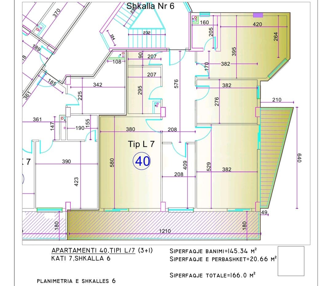 SHITET APARTAMENT 2+1+2 NE YZBERISHT!