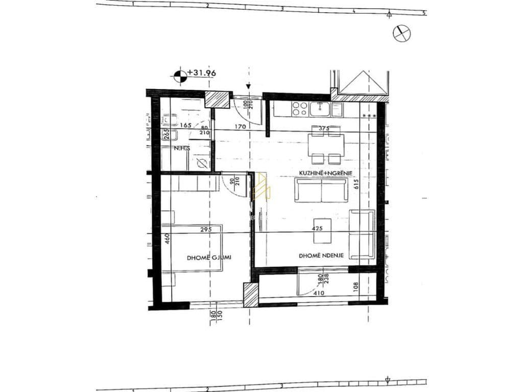 Apartament 1+1 për shitje, tek Ish Fusha e Aviacionit! 3