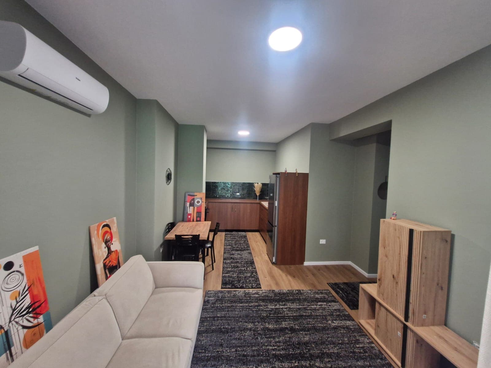 Apartament 1+1 për Qira në Rezidencën Kaimi (Ali Demi)