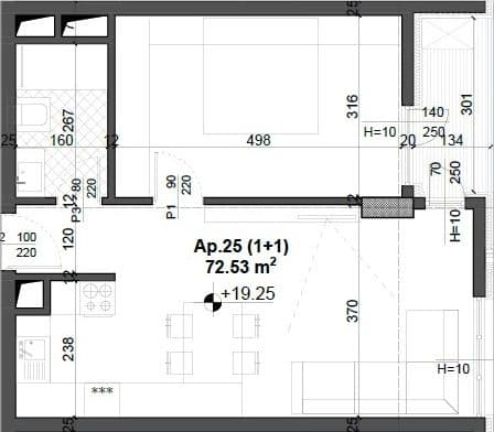 Shitet apartament 1+1+Parking Ish Fusha e Aviacionit!