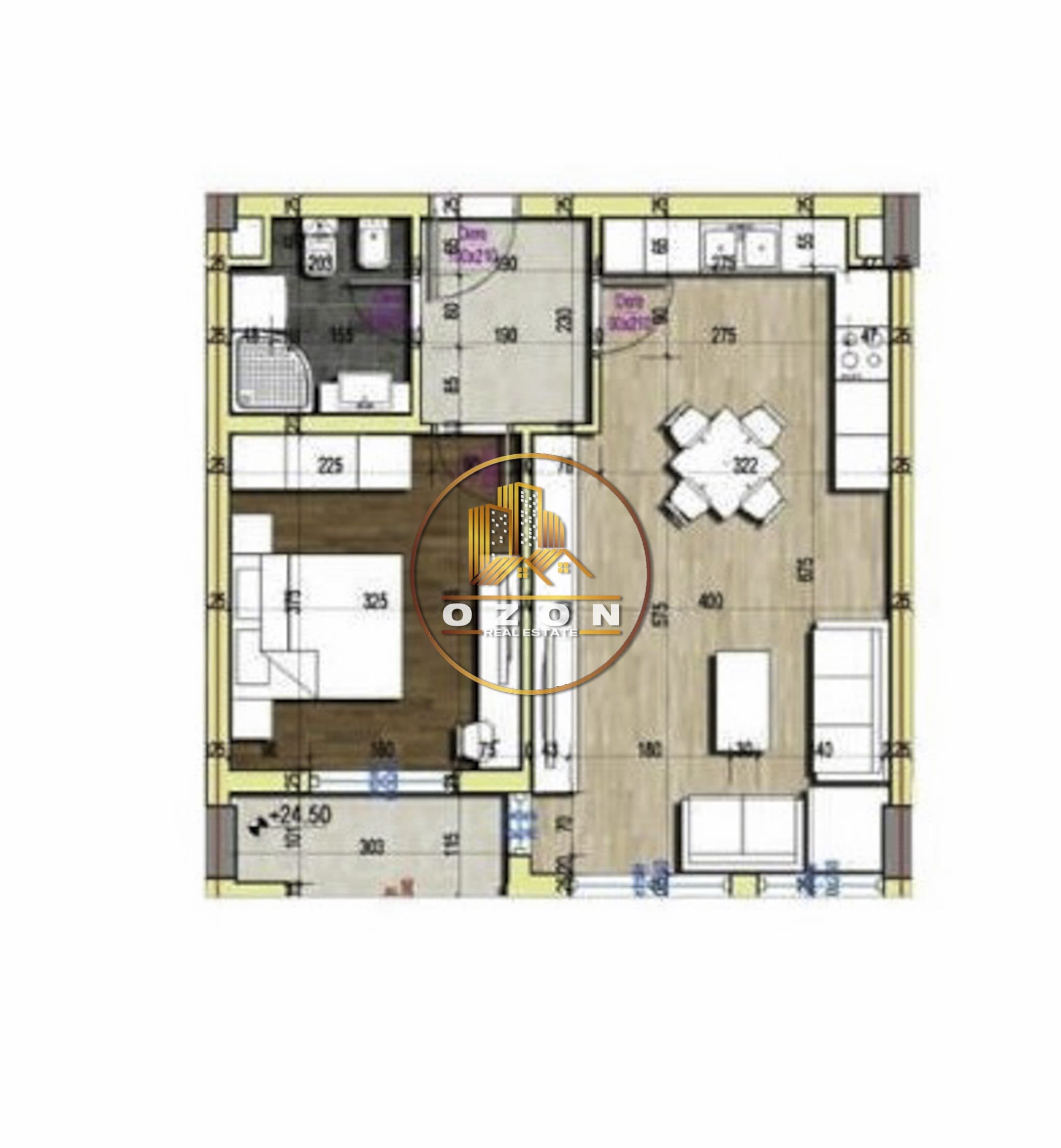 SHITEN TIPOLOGJI APARTAMENTESH 1+1 DHE 2+1, TEK BULEVARDI I RI I KASHARIT!